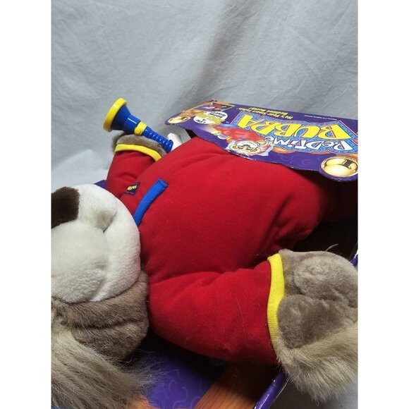 NOT WORKING Tyco Real Wisecrackin' Bedtime Bubba Bear Plush Doll - 1997 - Picture 7 of 16